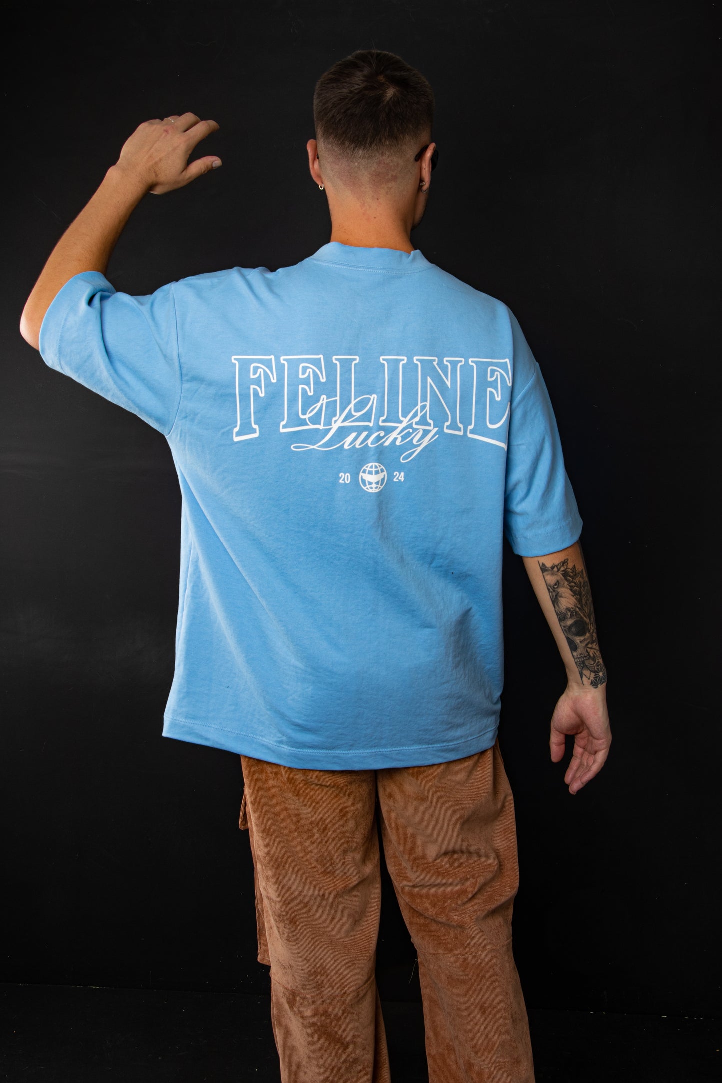 Lucky collection T-shirt Baby Blue