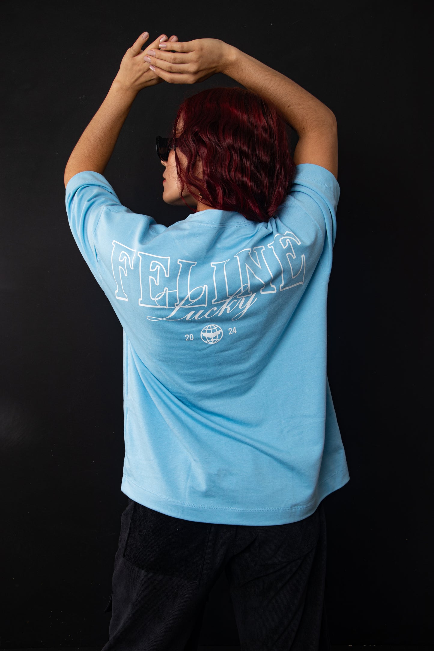 Lucky collection T-shirt Baby Blue